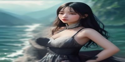 知识型美女主播在整洁书房背景前讲解财经知识，白板上写满数据图表，专业感十足的直播间布置